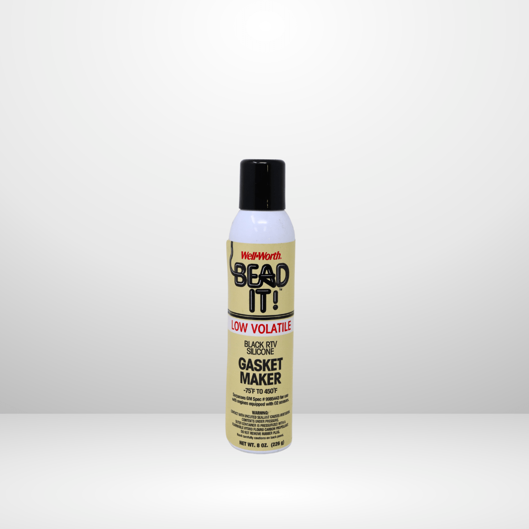 Wellworth Bead-It Low Volatile Black RTV Silicone Gasket Maker