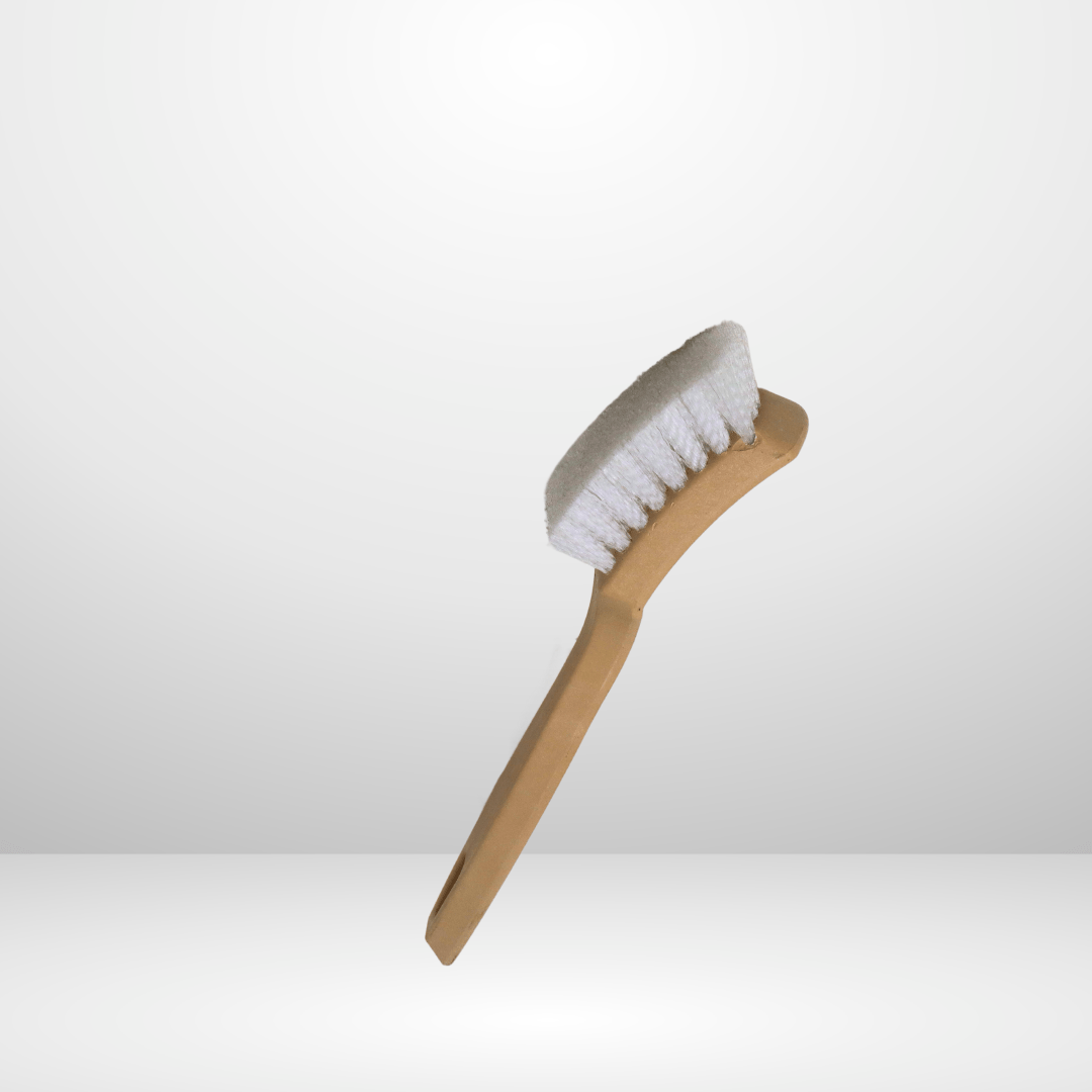 Whitewall/Sidewall Tire White Nylon Brush