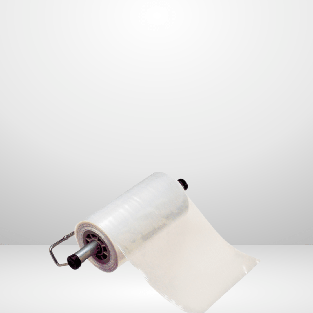 White plastic parts bag