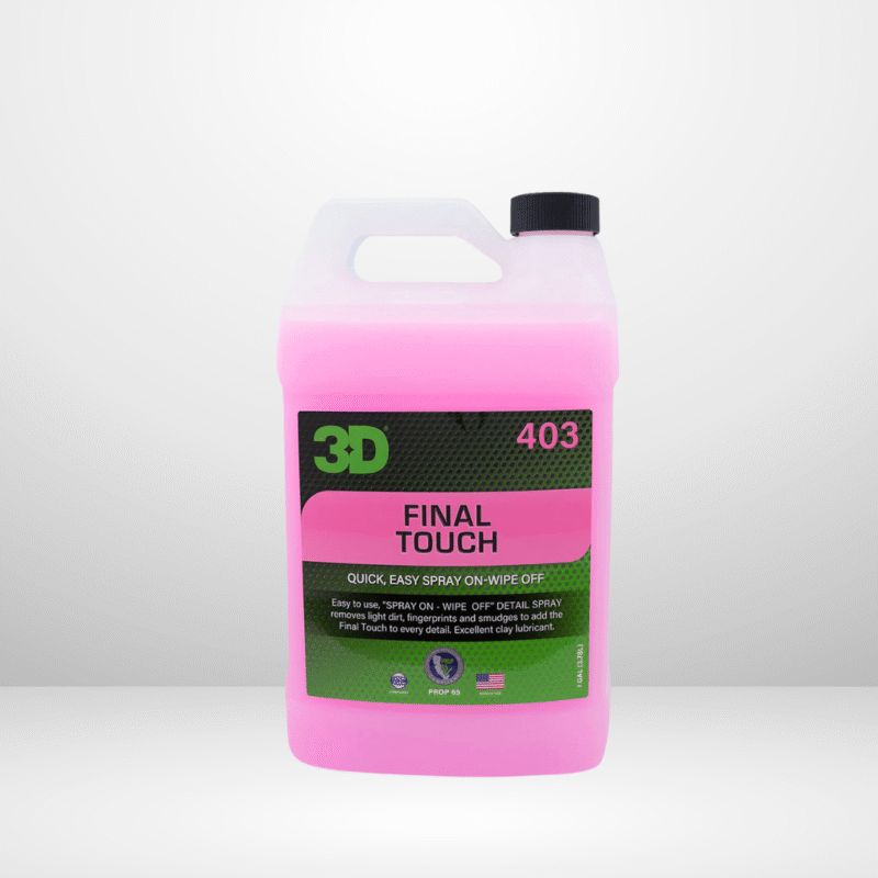 3D Final Touch Quick Detailer | AutoMedics