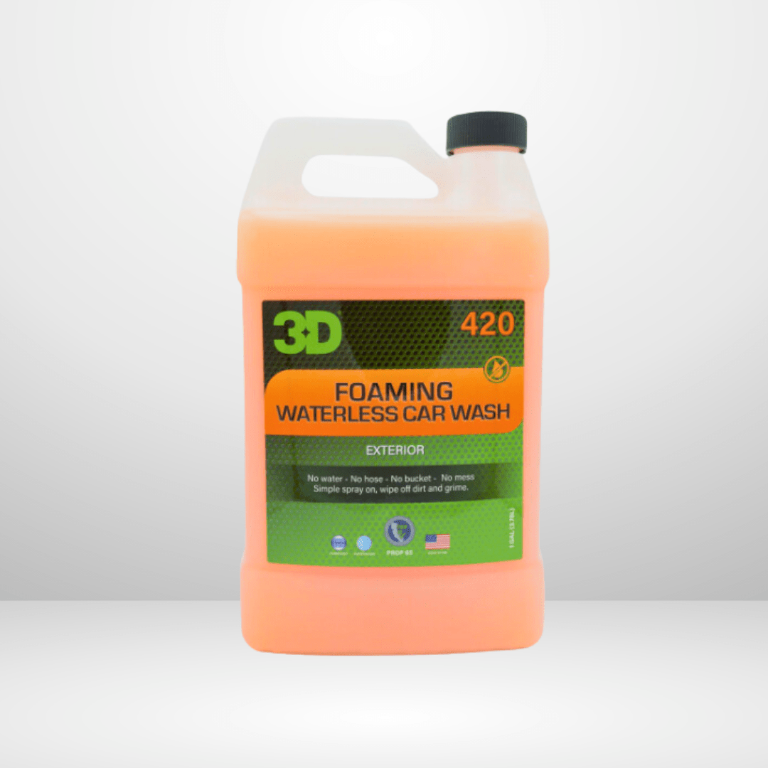 3D Foaming Waterless Car Wash Exterior Gallon