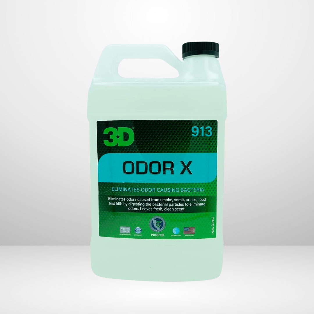 3D Odor X Eliminates Odor Causing Bacteria