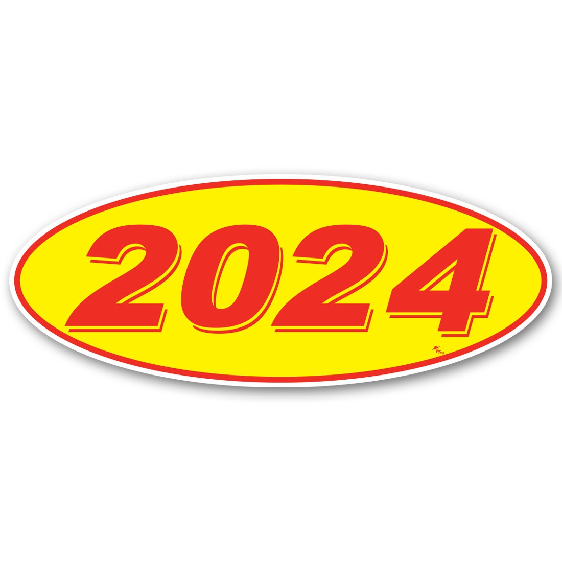 Versa Tags Oval Model Years #319