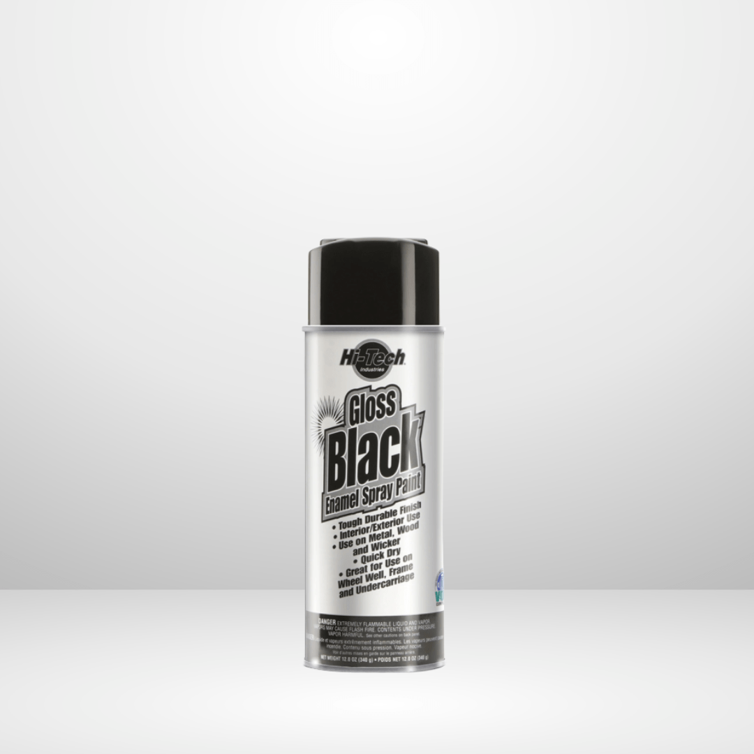 Hi-Tech Gloss Black Enamel Spray Paint