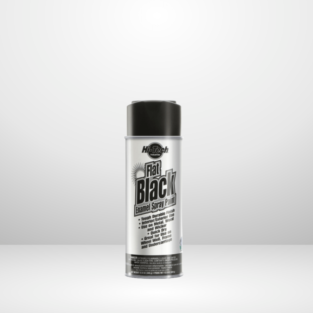 Hi-Tech Flat Black Spray Paint