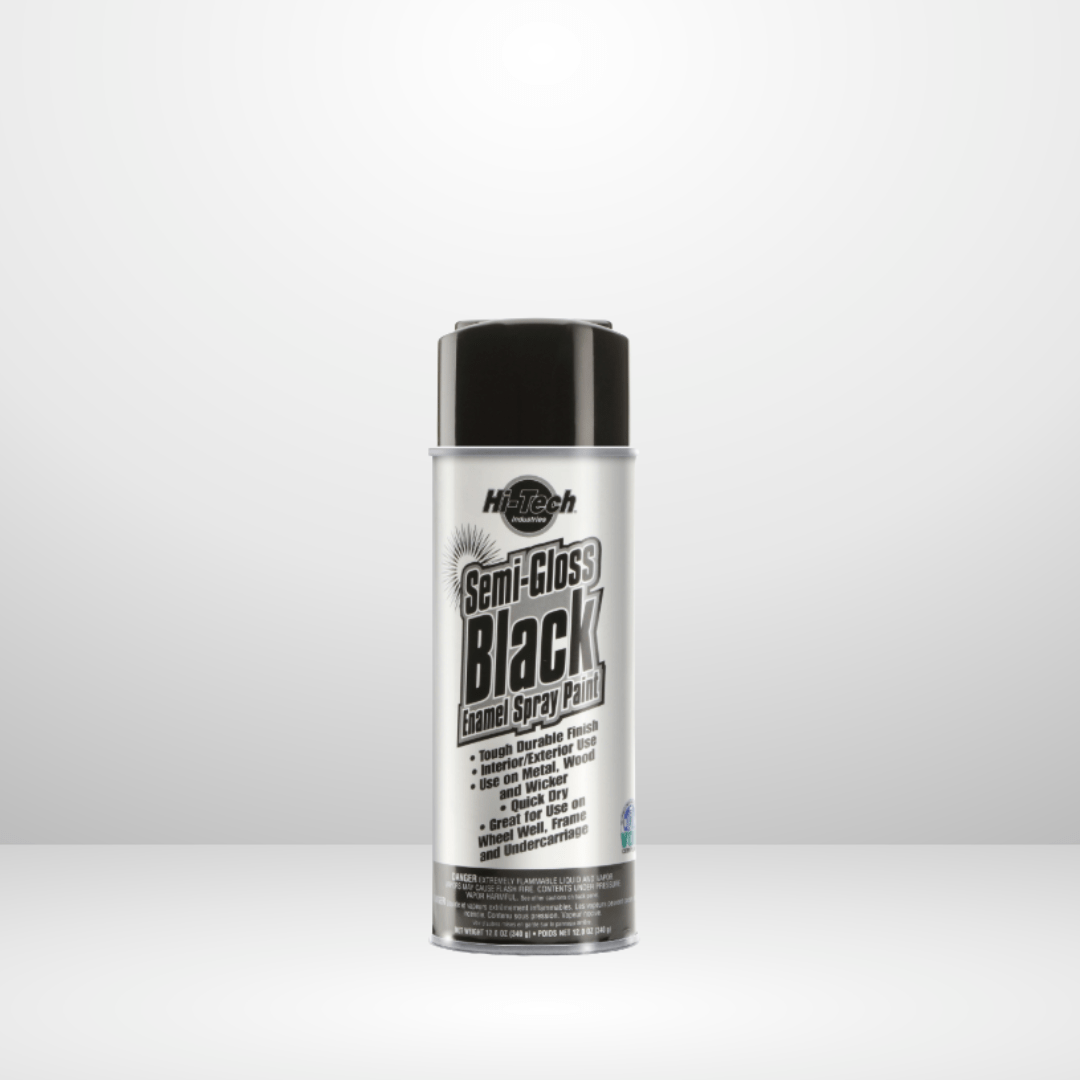 Hi-Tech Semi-Gloss Black Enamel Spray Paint