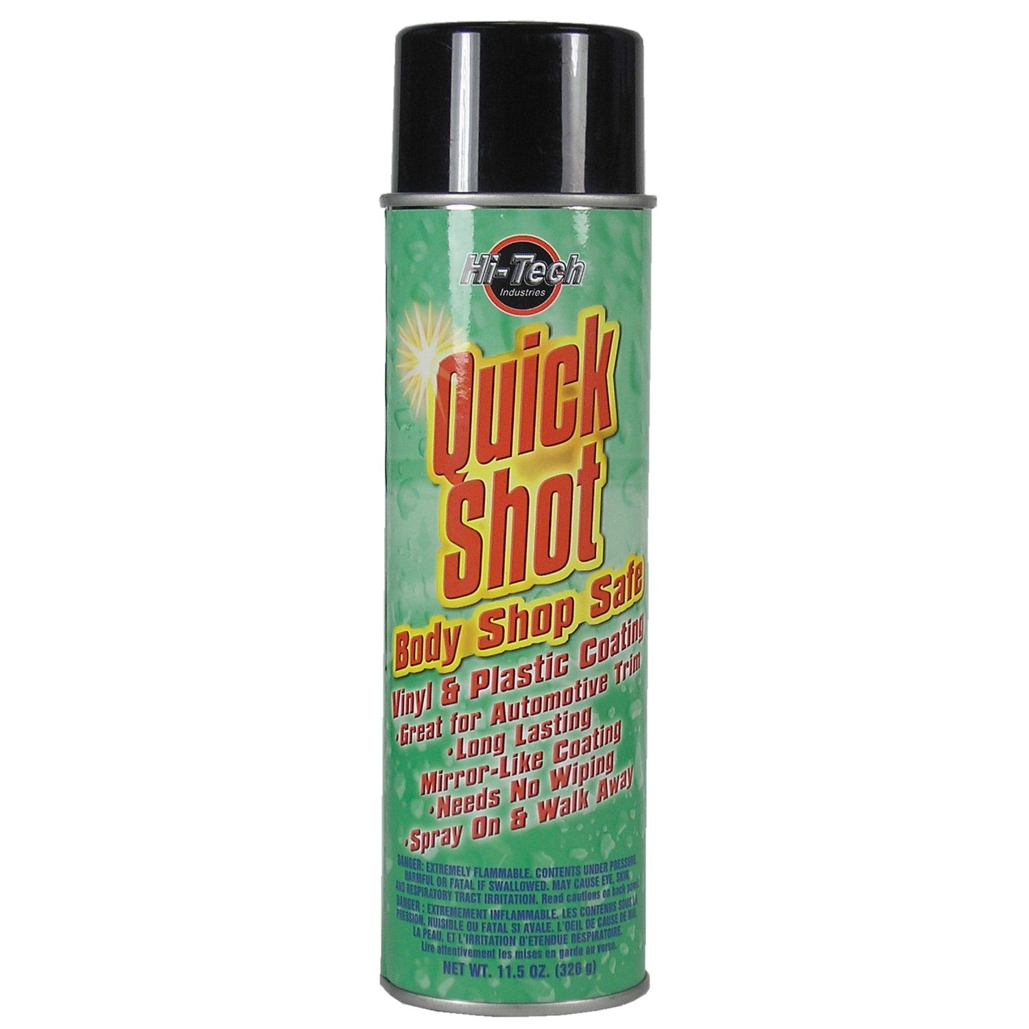 Hi-Tech Quick Shot Body Shop Safe Vinyl & Plastic Coating